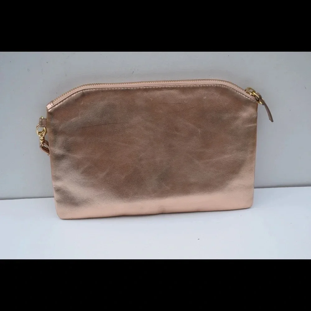 LODIS leather clutch
